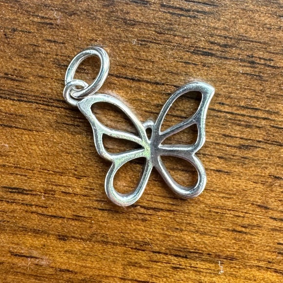 Tiffany & Co. Sterling Silver Butterfly Charm - Picture 2 of 3